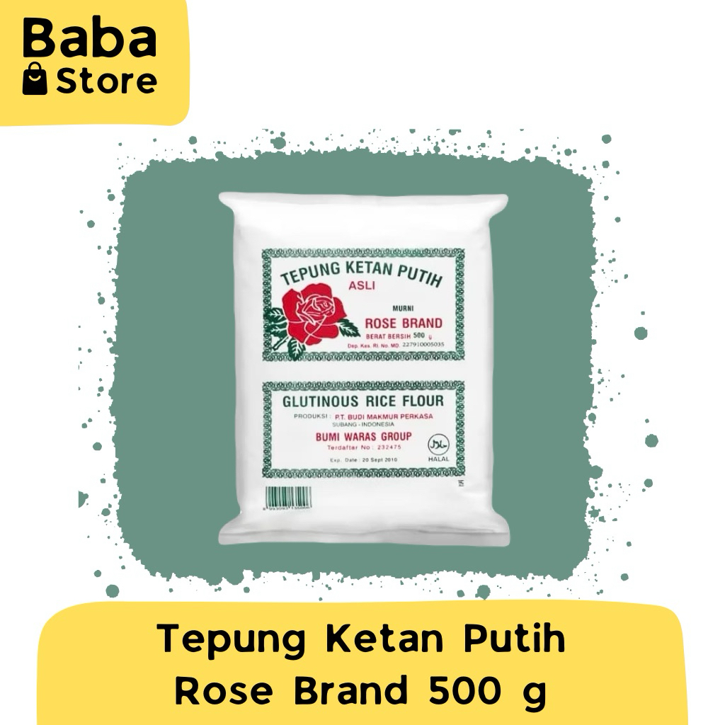 

Tepung Ketan Putih Rose Brand 500 g