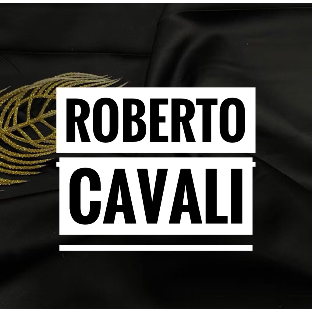 kain bahan satin roberto cavali premium original high quality untuk seragam BRIDESMAID