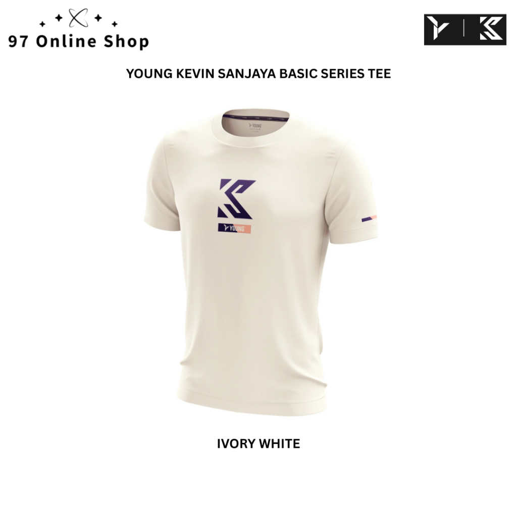 YOUNG SPECIAL KEVIN SANJAYA SERIES GAME BADMINTON T-SHIRT Y-KSS1T04-J - LOGO K