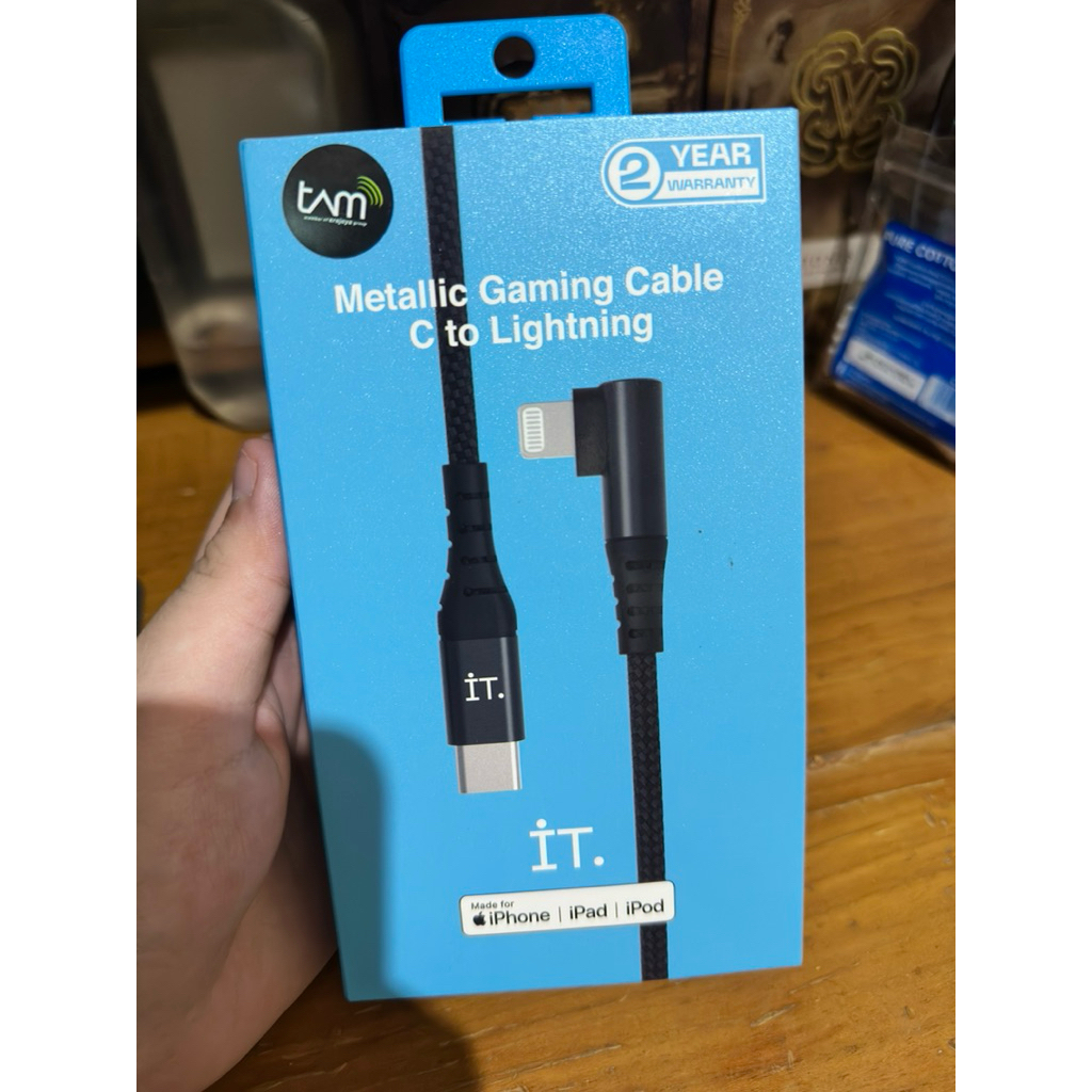 Kabel Iphone C to Lightning (Gaming) Merk IT MFI - ex Erafone