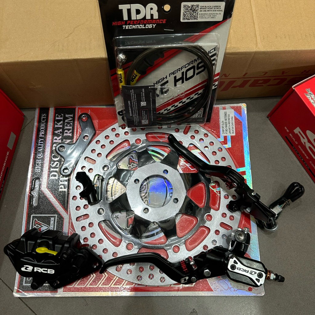 paket pengereman master rem rcb E3 seris dan E3 plus jupiter z fiz r vixion vega megapro tiger old t
