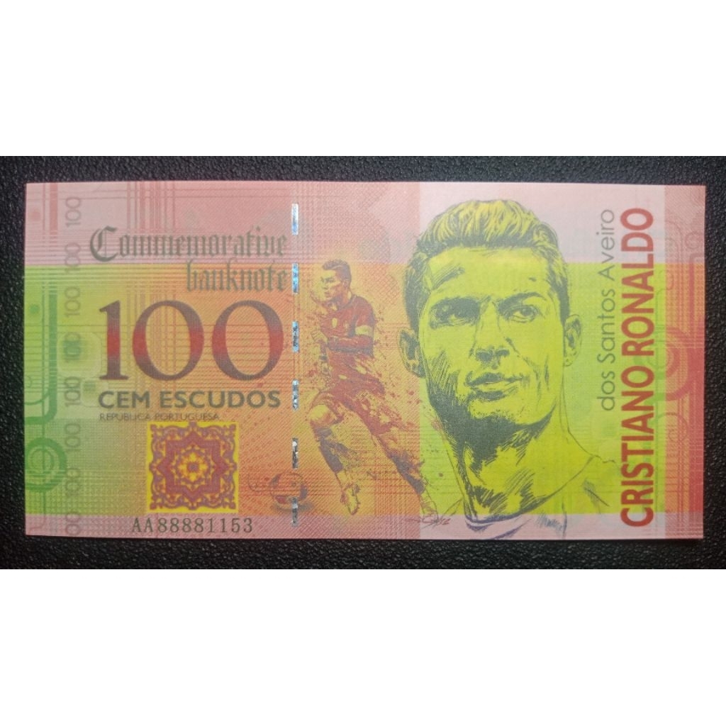 UANG TEST NOTE RONALDO