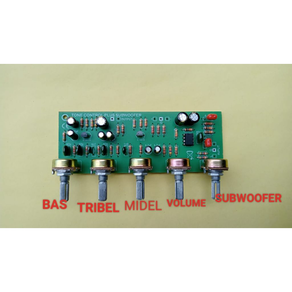 Tone Control XBR Subwofer (baru)