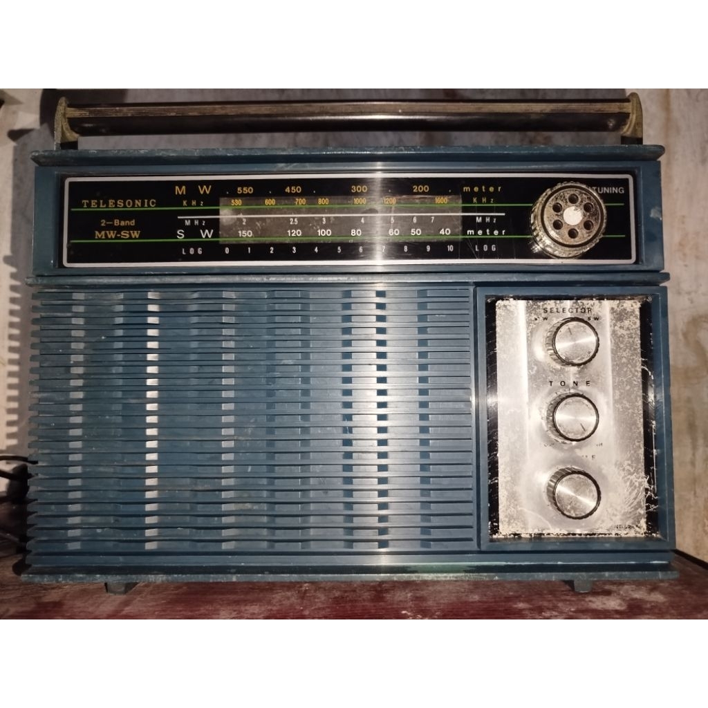 radio telesonic vintage jadul off
