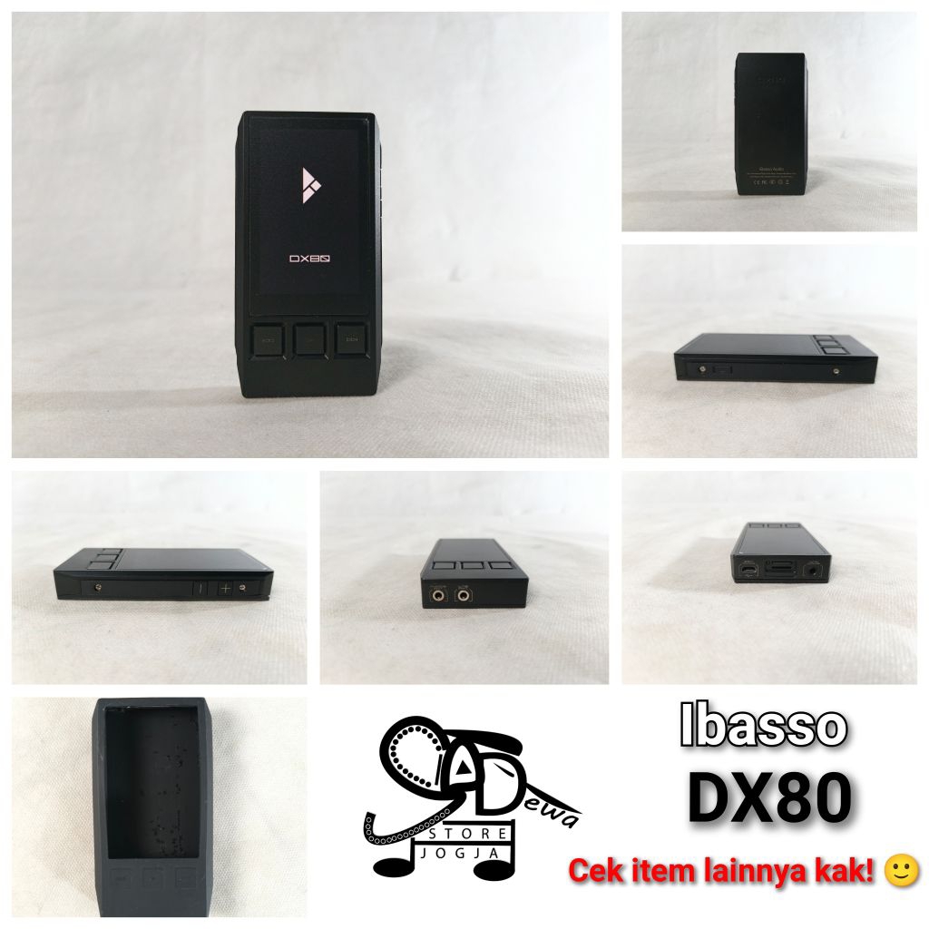 IBASSO DX80 DX 80 DAP DIGITAL AUDIO PLAYER FLAC MP3 DSD OGG HI RES