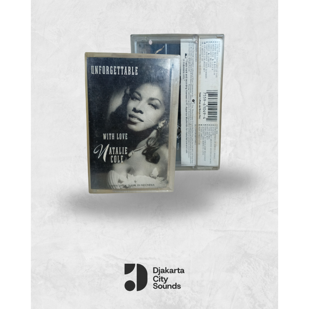 Kaset Pita Natalie Cole - Unforgettable With Love