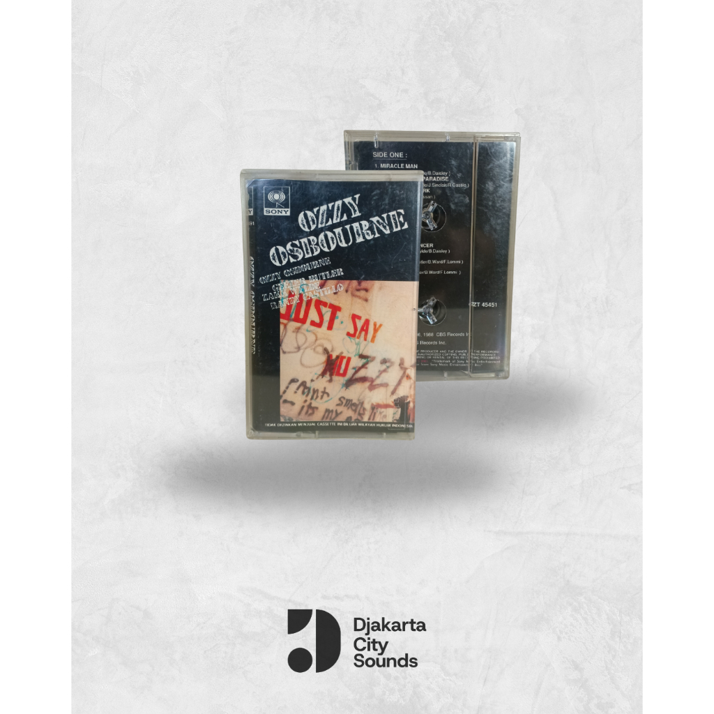 Kaset Pita Ozzy Osbourne - Just Say No