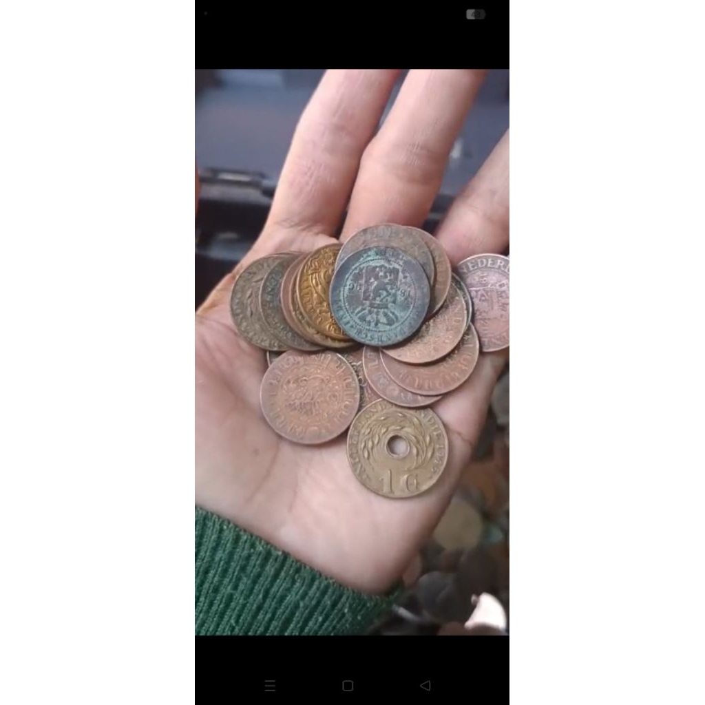 koin kuno benggol 1 cent