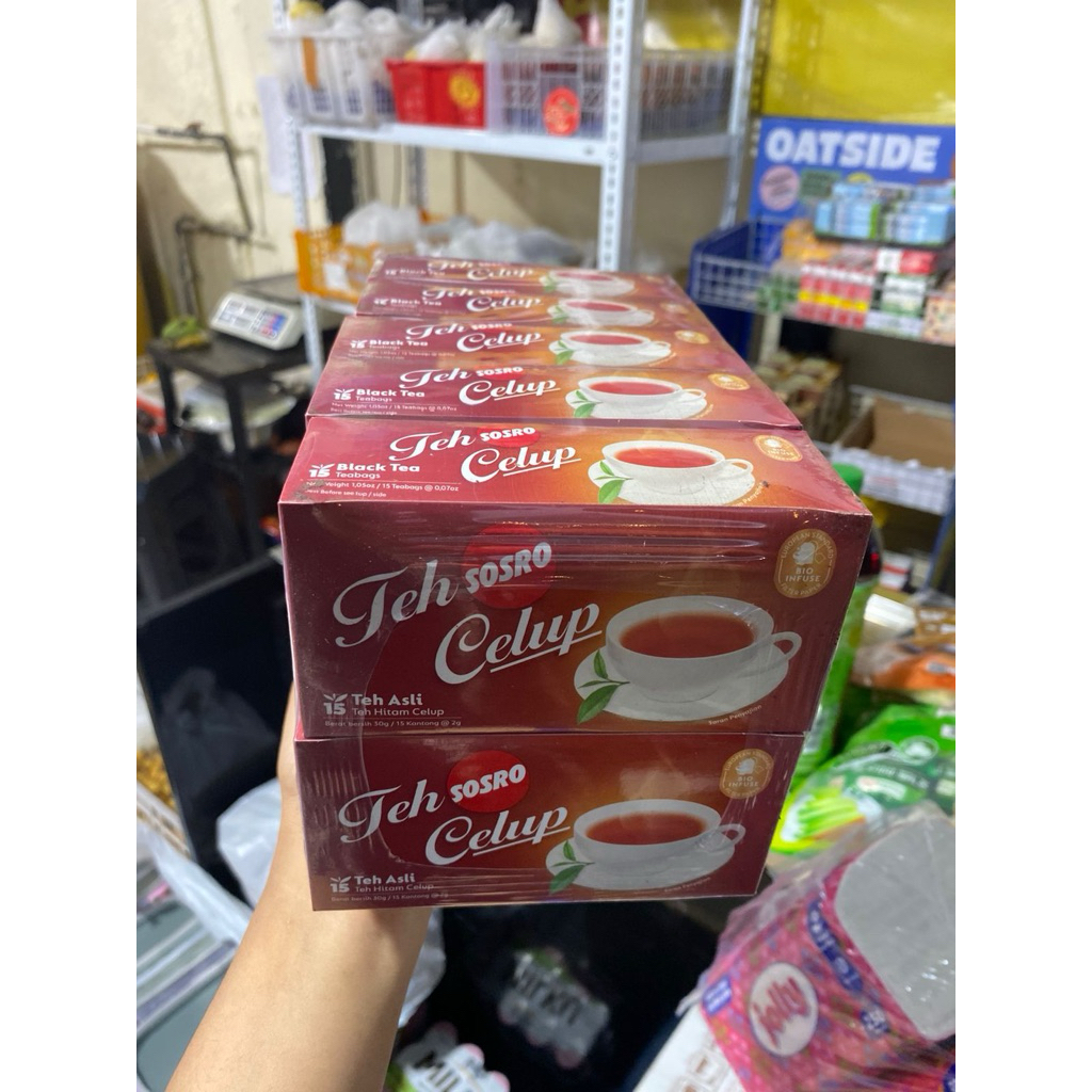 

Teh Celup Sosro isi 3 kotak