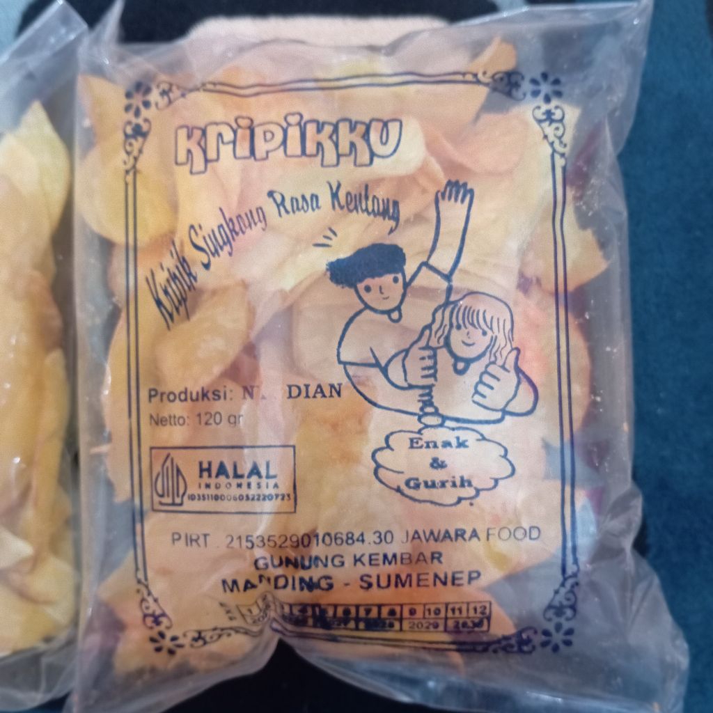 

Kripikku – Kripik Singkong Rasa Kentang