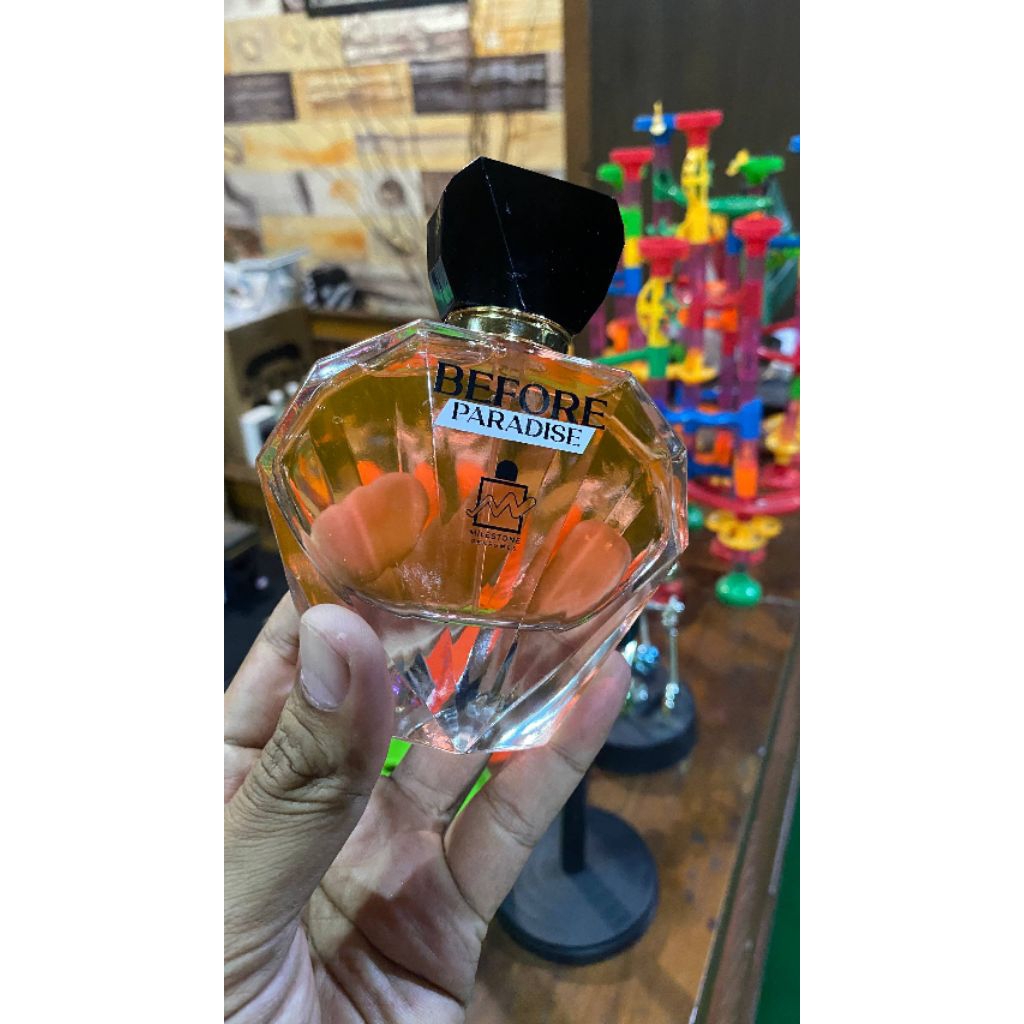Parfum milestones before paradise