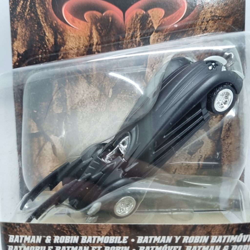 Diecast Mobil Hotwheels BATMAN AND ROBIN BATMOBILE