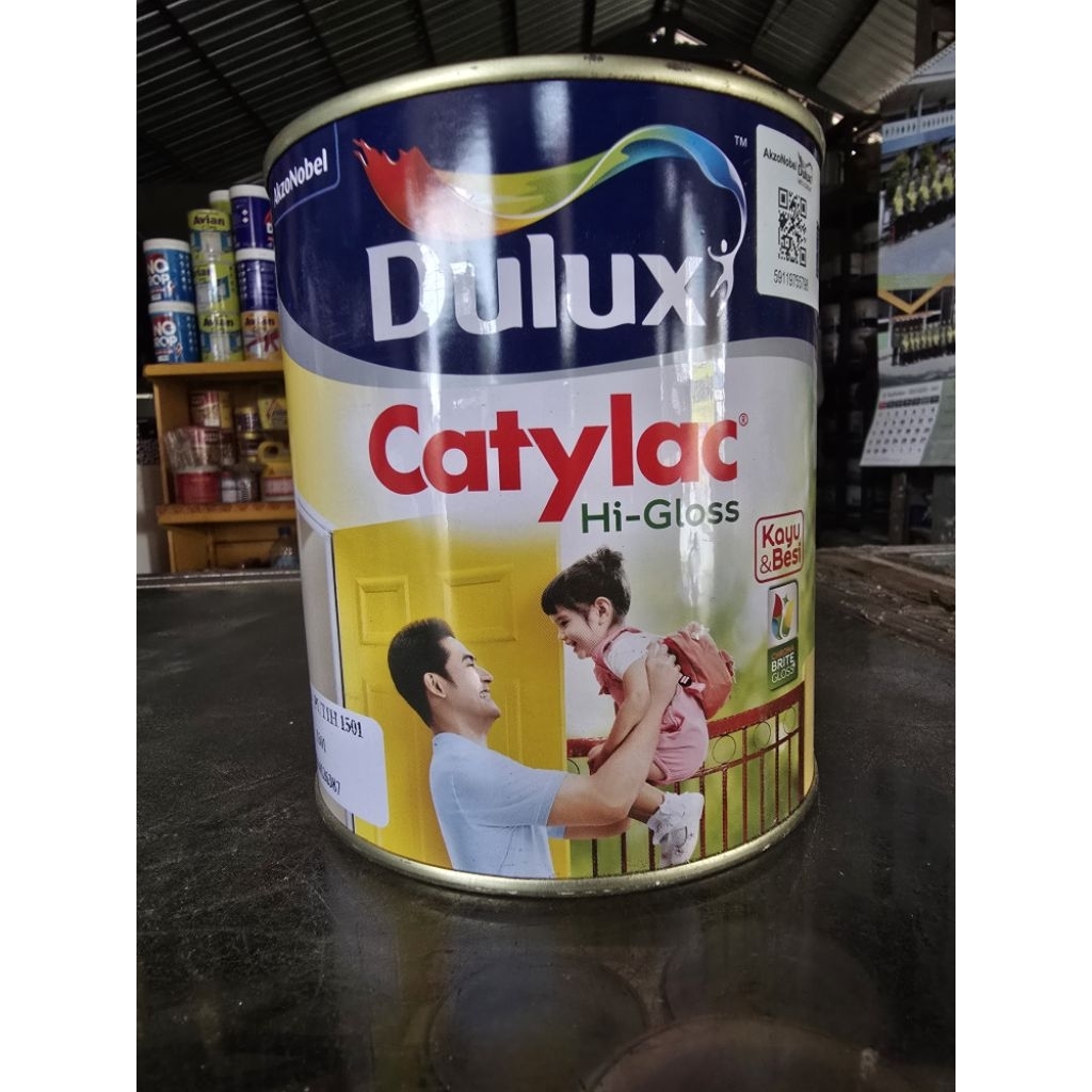 Dulux Catylac Higloss Cat Kayu Besi Ekonomis