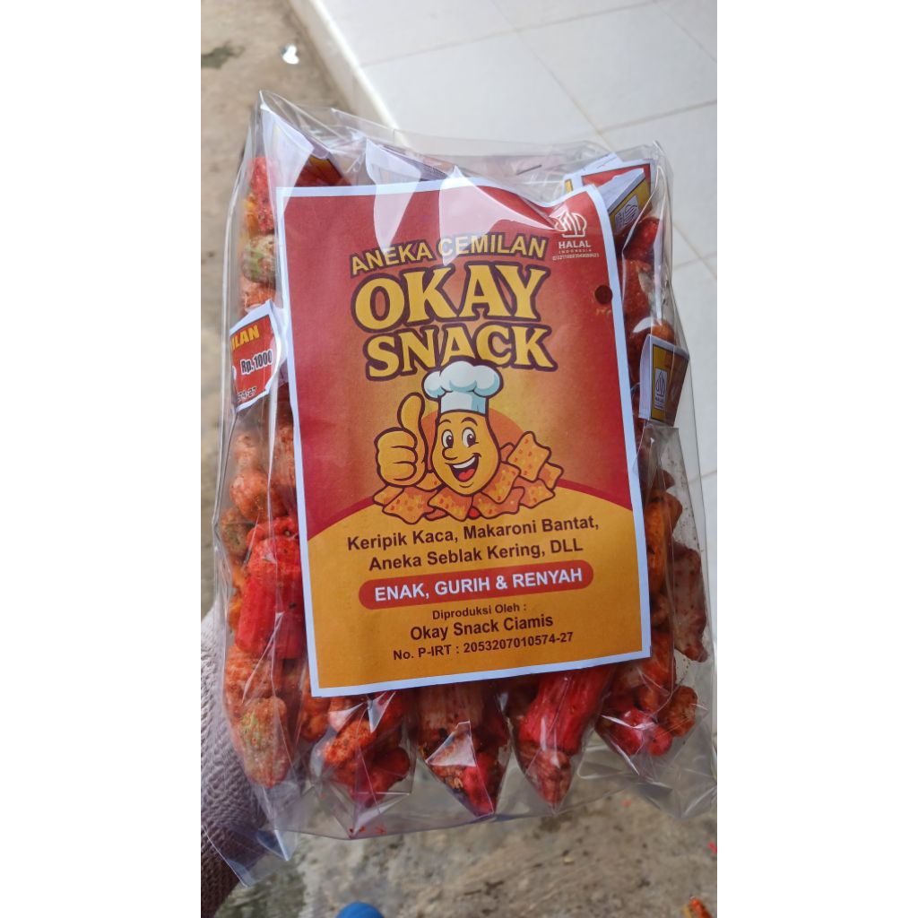 

KERUPUK JEPUN BANTAT PEDAS ISI 10 RP 1000