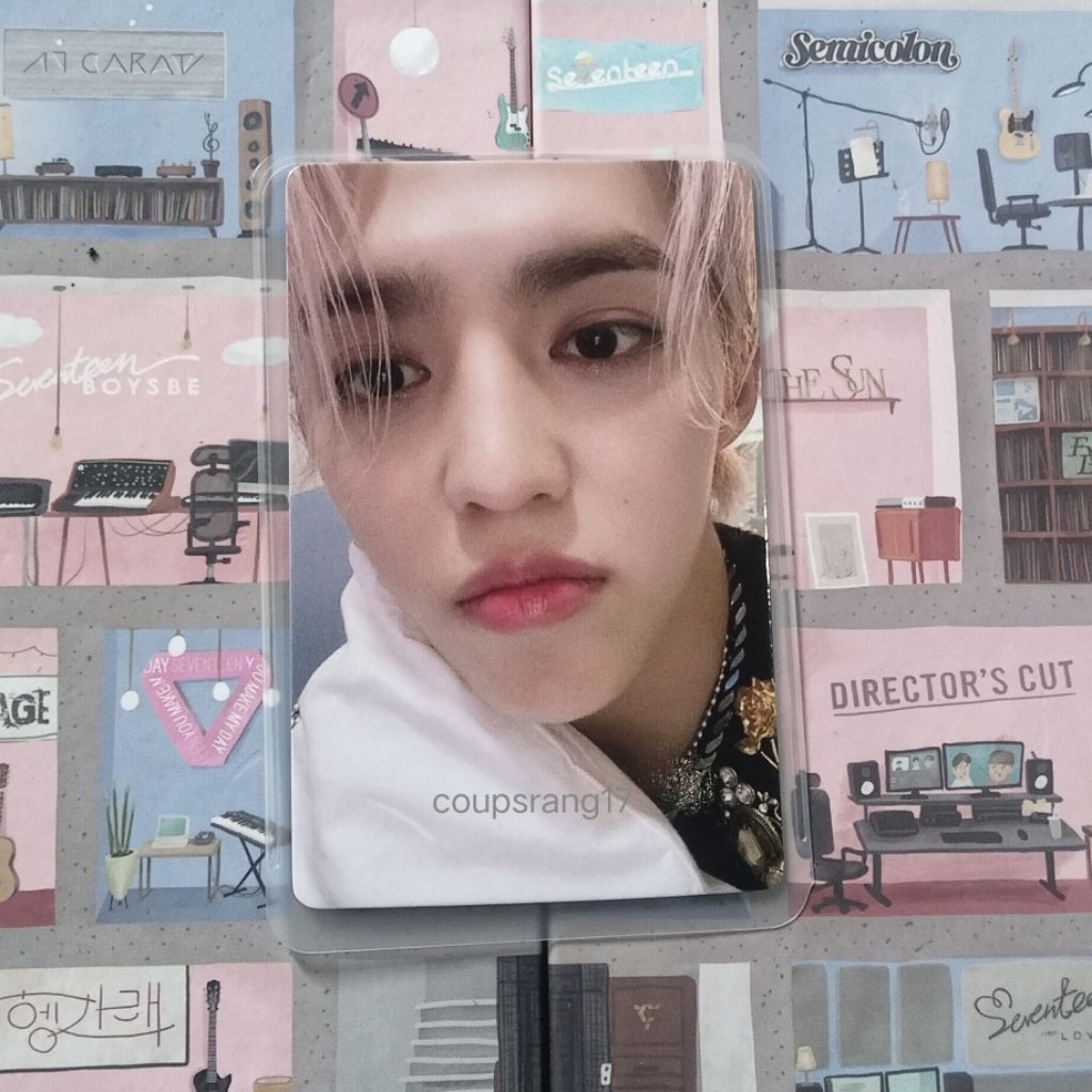 PHOTOCARD OFFICIAL SEVENTEEN SCOUPS YZY 5.0 HEAVEN