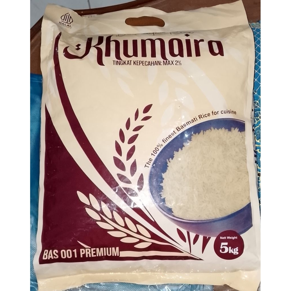 

Beras Basmeti Khumaira 5 kg