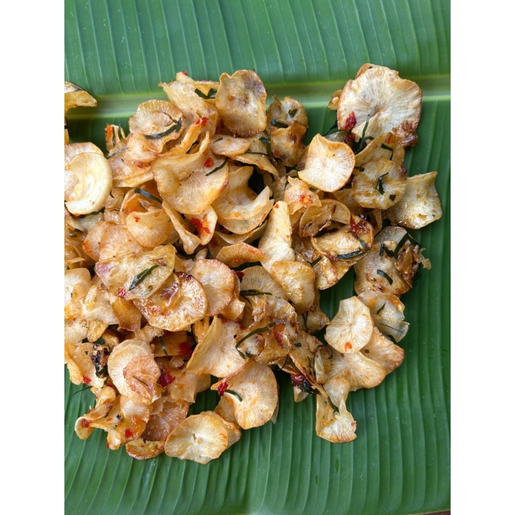 

kripik singkong pedas manis daun jeruk 1 kg