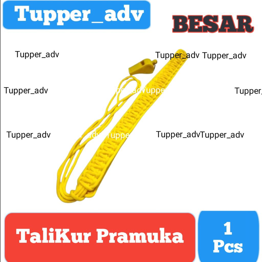 Tali koor Pramuka + Pluit PENEGAK / Tali Peluit Pramuka Besar &Tanggung / Tali Pramuka Tanggung & Be