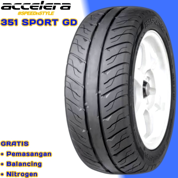 Ban Accelera 205 50 R16 351 Sport | Ban Semi Slick  Termurah Ring 16