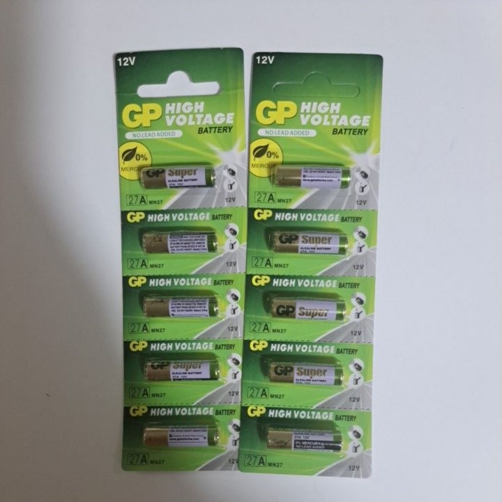baterai alkaline 12v baterai Gp27a gp 27a 27a MN27 original