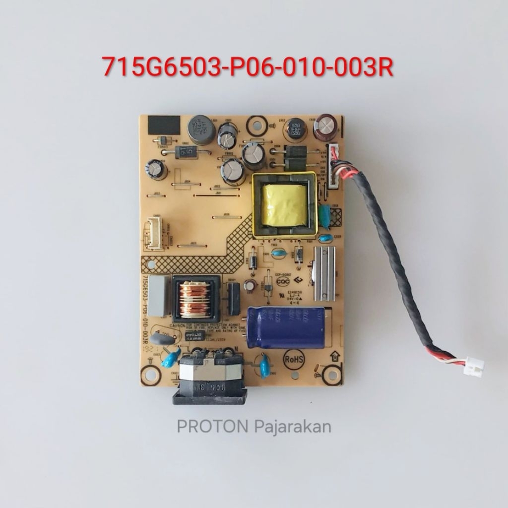 PSU LCD LED Monitor HP V214B 3FU54AA 3FU54A7 HSTND-9101-A L14705-001 PCB Power Supply board 715G6503