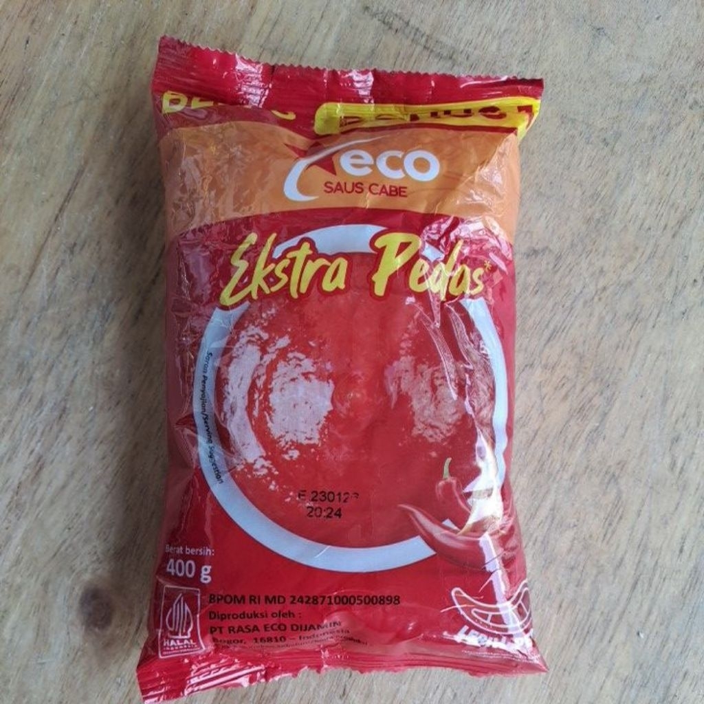 

SAUS CABE EKSTRA PEDAS ECO 400GR / SAOS EXTRA PEDAS