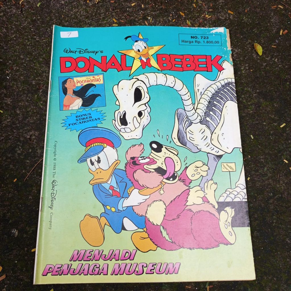 Donald Bebek No. 723 || komik Donald bebek (Bahasa Indonesia)– Edisi Koleksi “Menjadi Penjaga Museum