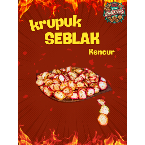 

KRUPUK SEBLAK / KRUPUK SEBLAK KENCUR / KRUPUK SEBLAK CIKUR / SEBLAK CIKUR