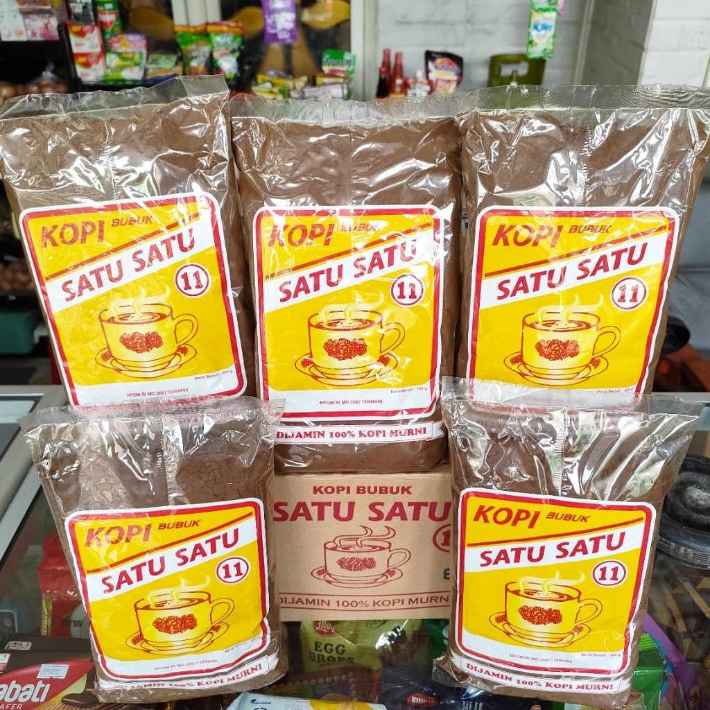 

( BORONG 5 Pcs / Pcs 500gram ) JAMINAN ORIGINAL kopi bubuk satu satu Exp 26
