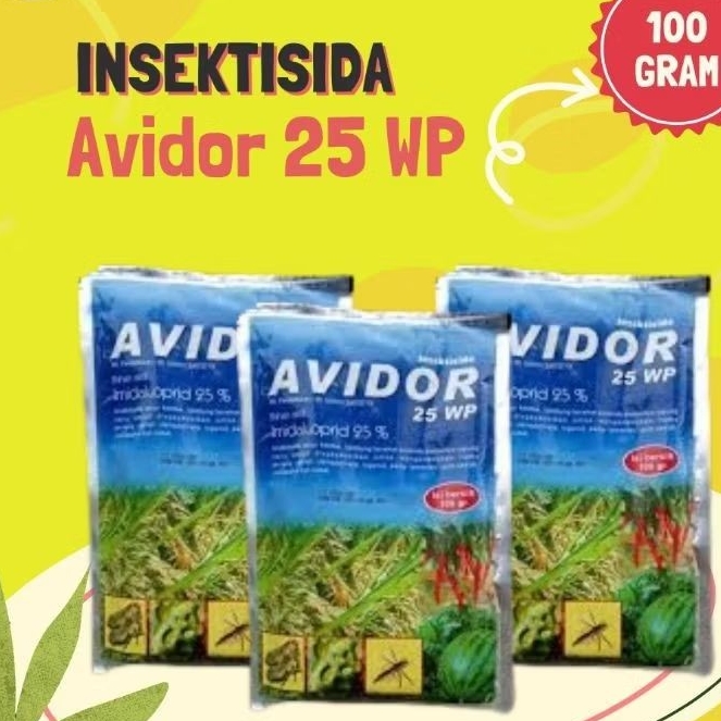 AVIDOR 25 wp 100gr imidakloprid 25% | AVIDOR 100GR | AVIDOR 100 GRAM | AVIDOR