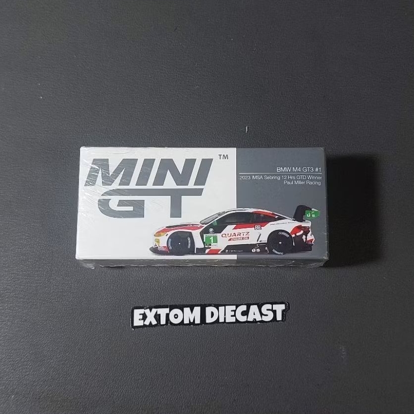 Mini GT 640 BMW M4 GT3 Paul Miller Racing