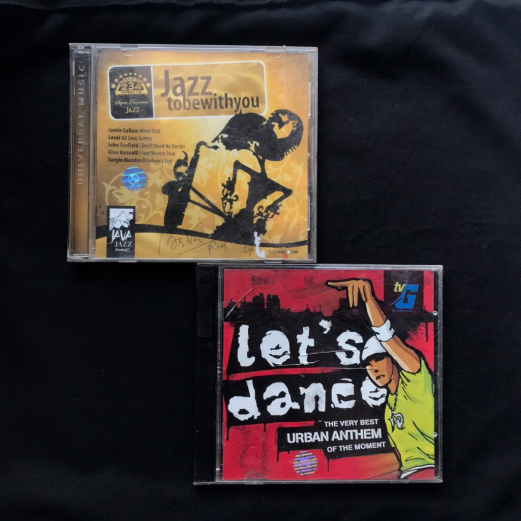 CD Jazz to be with you & lets dance (sepaket)
