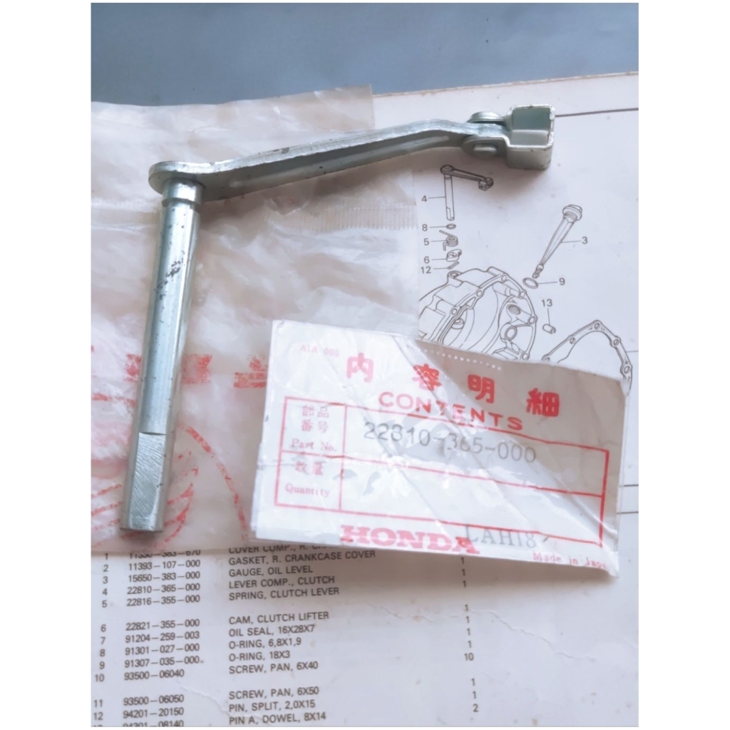 As kabel kopling Ori Honda CG110 CG125