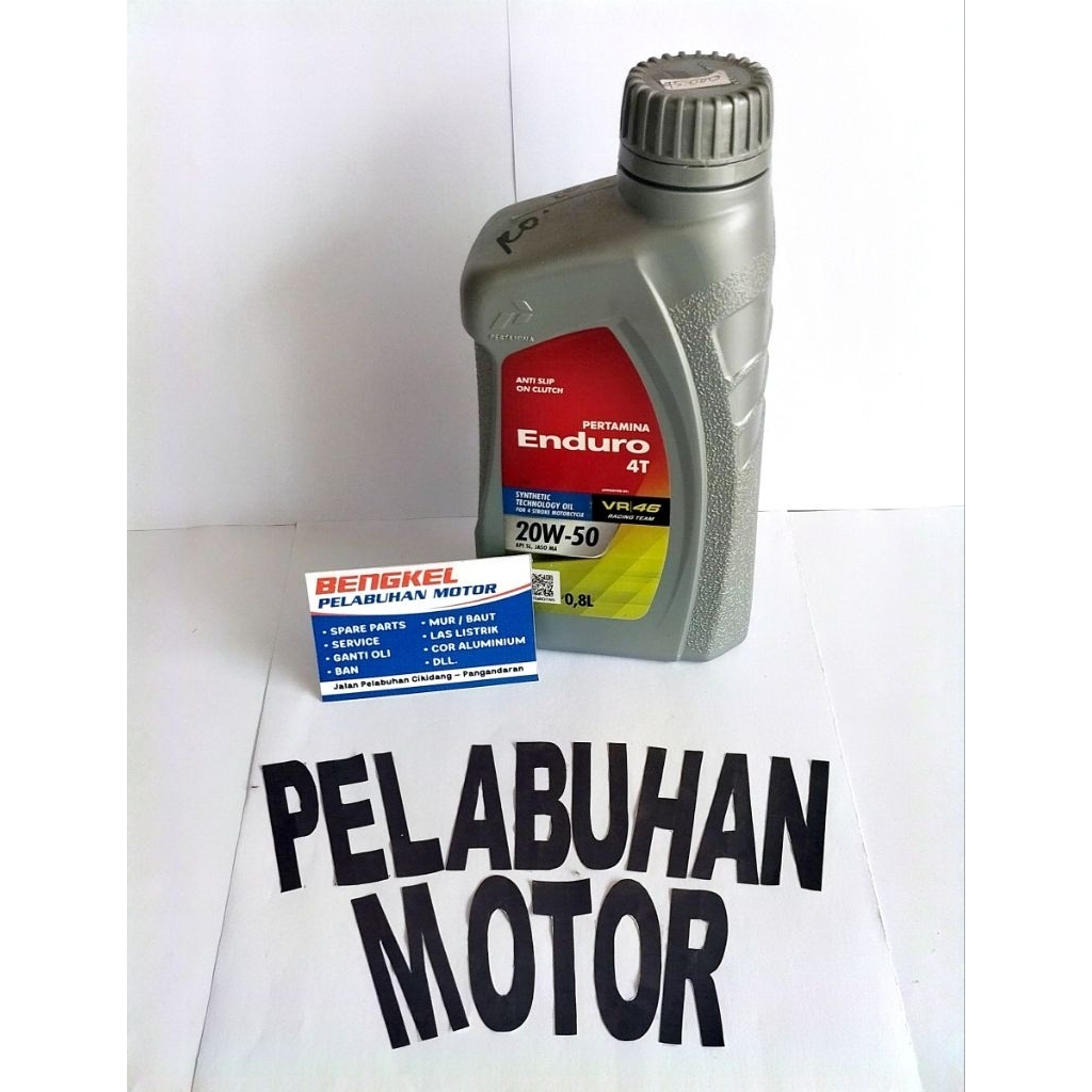 Oli Motor Pertamina Enduro 4T 20W-50 0.8L & Oli Motor Pertamina Enduro Racing 10W-40 1L [ORIGINAL]