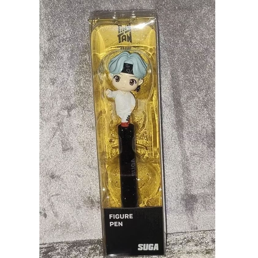 BTS TINYTAN FIGURE PEN SUGA MIC DROP OFFICIAL