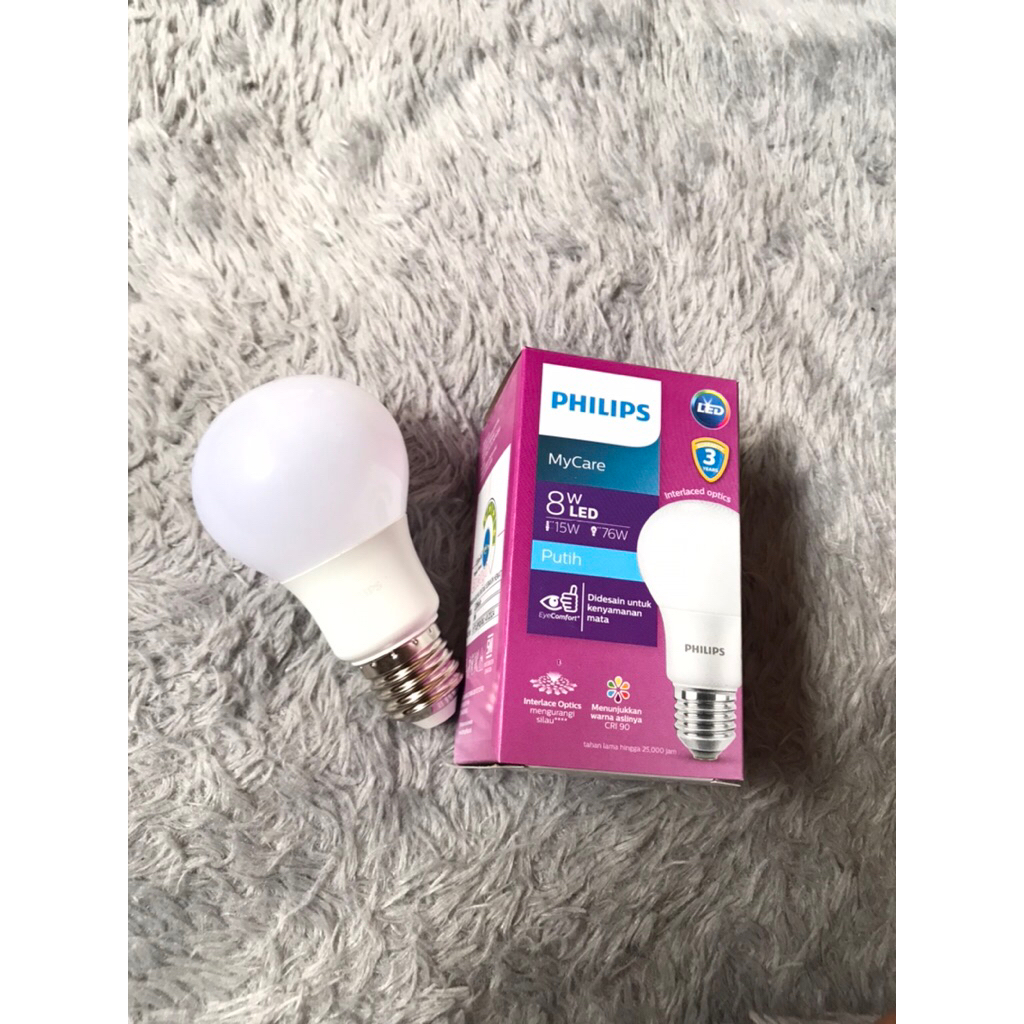 Lampu Philips 8watt