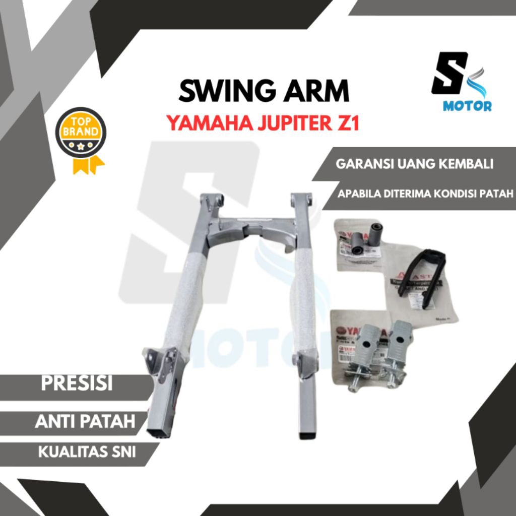 swing arm Jupiter Z1 Jupiter z neww  Vega r neww Burhan warna original silver