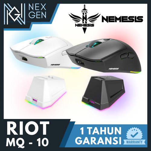 Nemesis Riot MQ-10 Wireless RGB Gaming Mouse