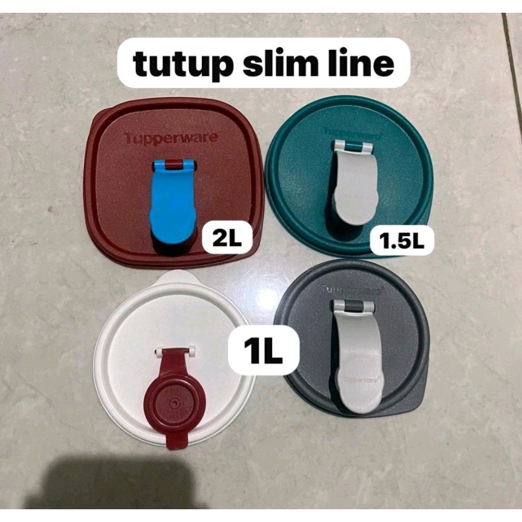 slim line 1 liter // tutup slim line 1 liter // tutup ezy carry //