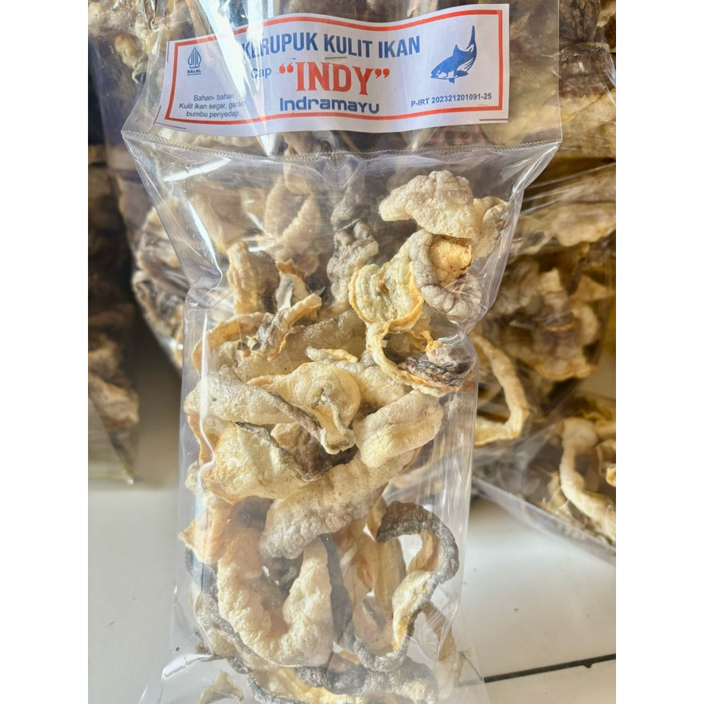 

krupuk kulit ikan remang cap INDY