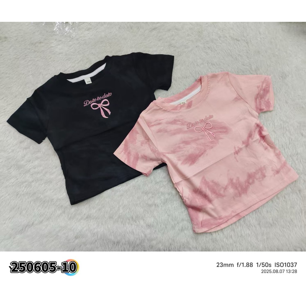 Pakaian Anak Perempuan / Kaos Anak Perempuan Usia 3-10 Tahun