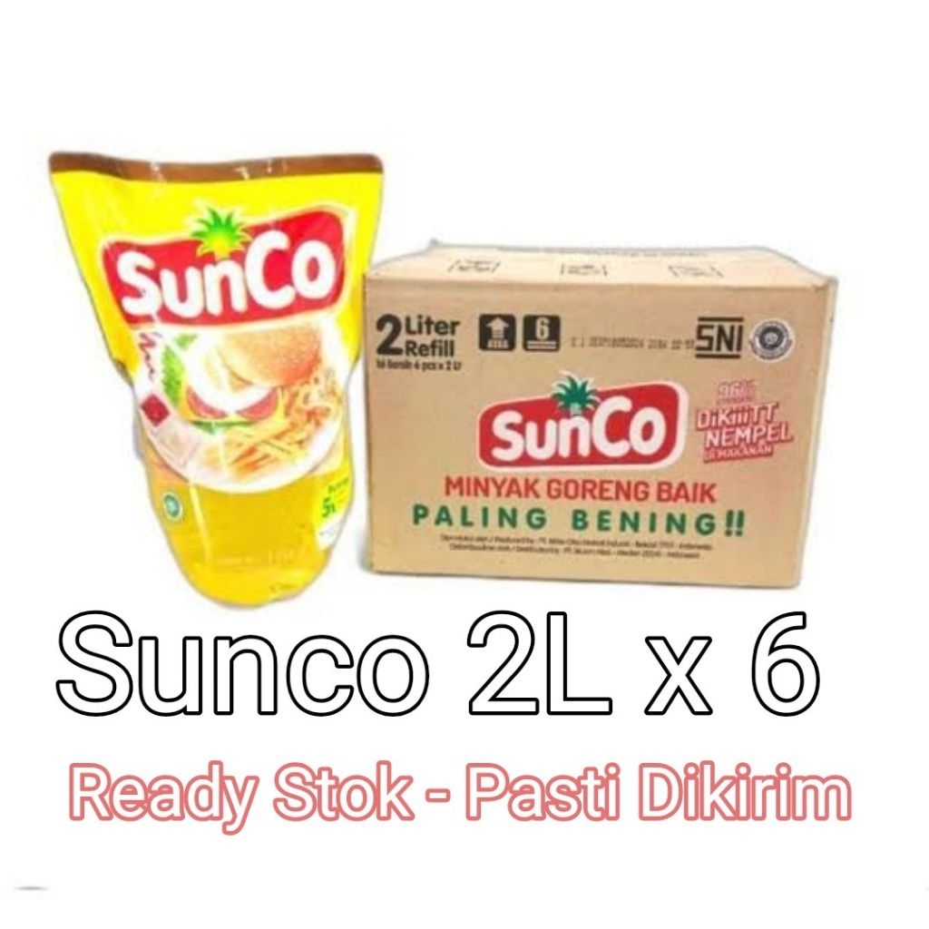

Sunco 2Liter 1 Dus isi 6 ( Stok Ada)