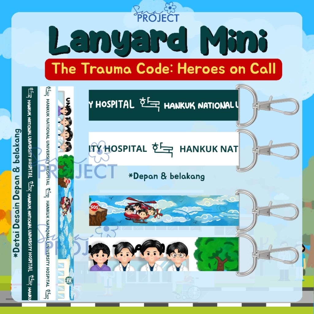 

KEYCHAIN LANYARD MINI DRAKOR THE TRAUMA CODE HEROS ON CALL