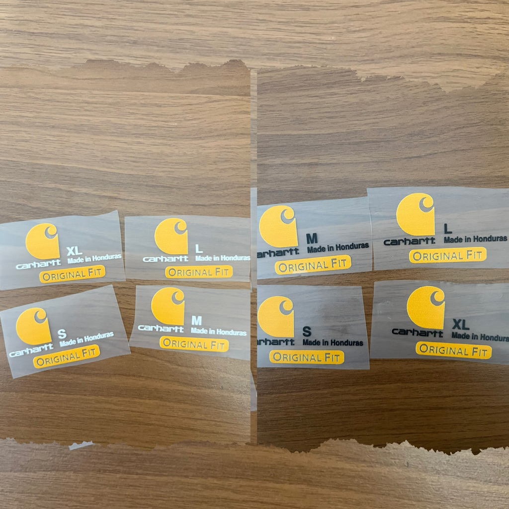 

TAG CARHARTT HONDURAS LABEL SABLON