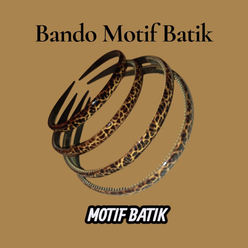 Bando Motif Batik