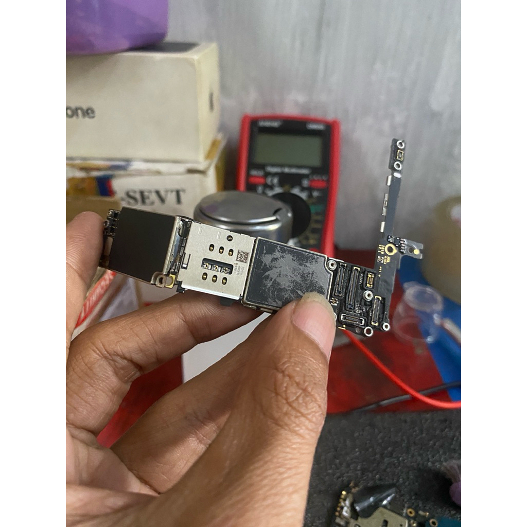 mesin iphone 6s plus 32 ibox icloud aman minus patah