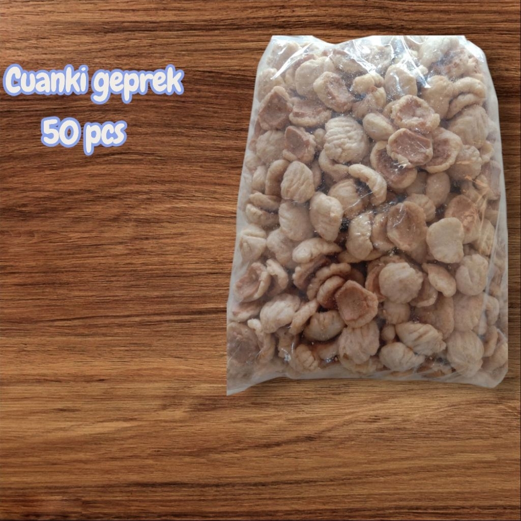

cuanki geprek isi 500 pcs