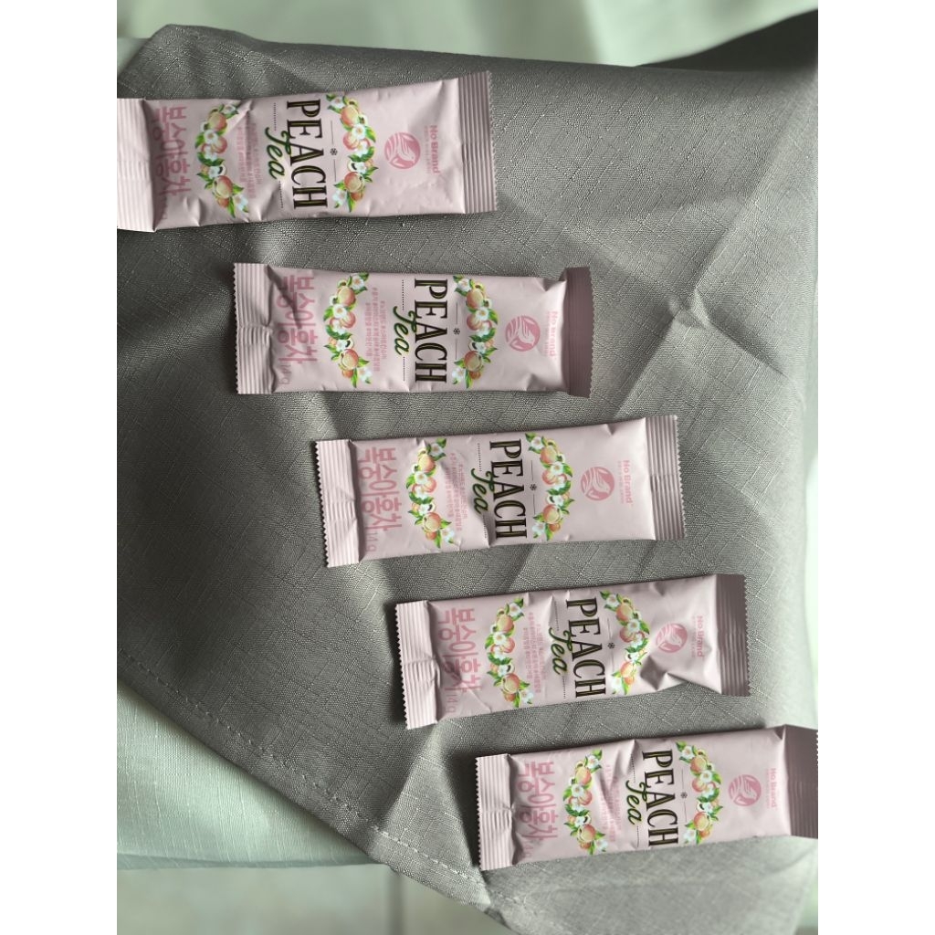 

Peach Tea Paket Teh 5 Sachet Asli dari Korea Selatan
