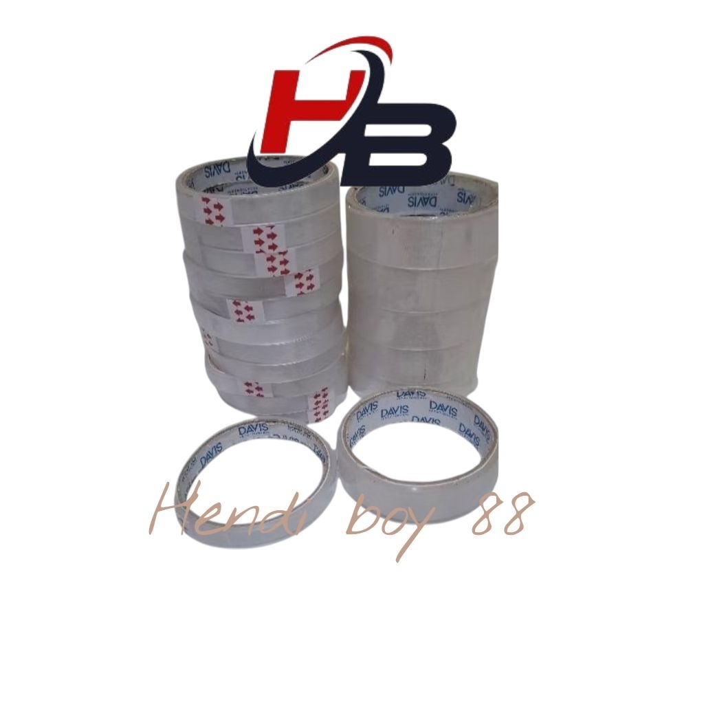 

isolasi davis bening 1/2 inchi dan 1 inchi