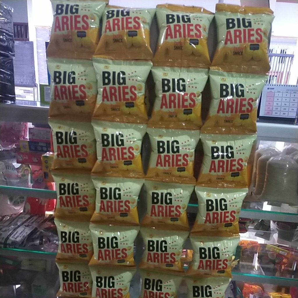 

BIG ARIES Corn Ball SNACK BERHADIAH - ( 1 Renceng isi 10)